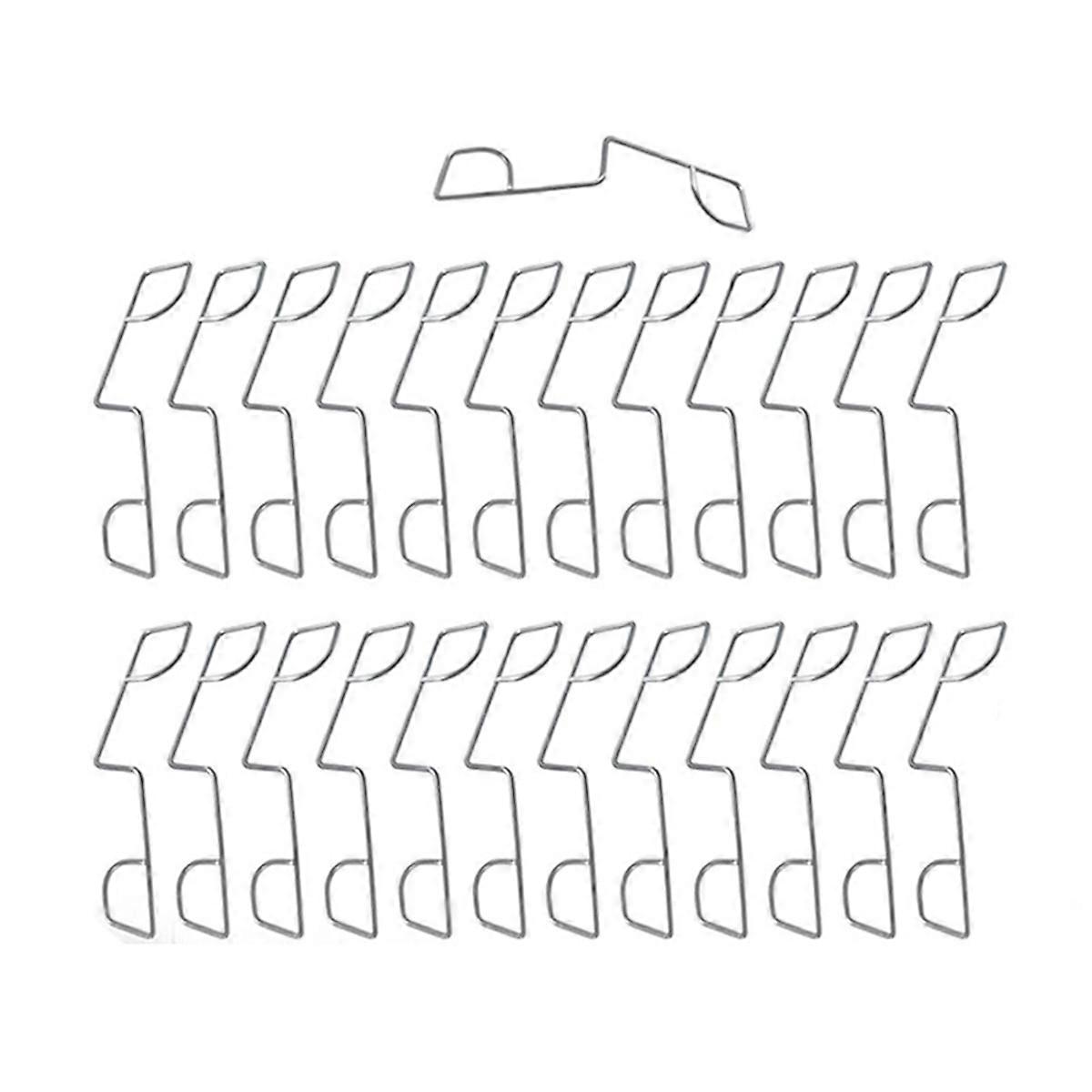 25 Pcs Fence Panel Clips, Fence Panel Wedges to Stop Fence Panels Rattling, Fence Wedges to Stop Ba