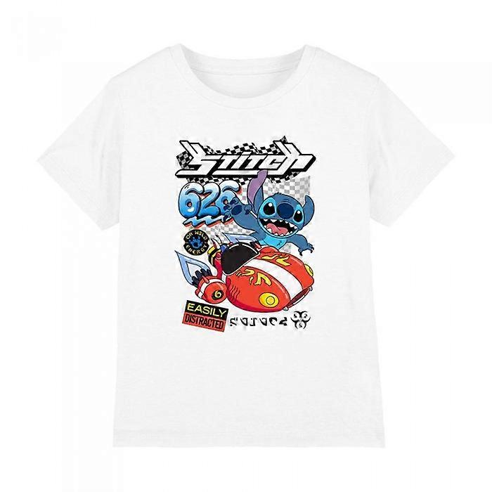 Camiseta Lilo & Stitch Niño/Niño 626 Racing