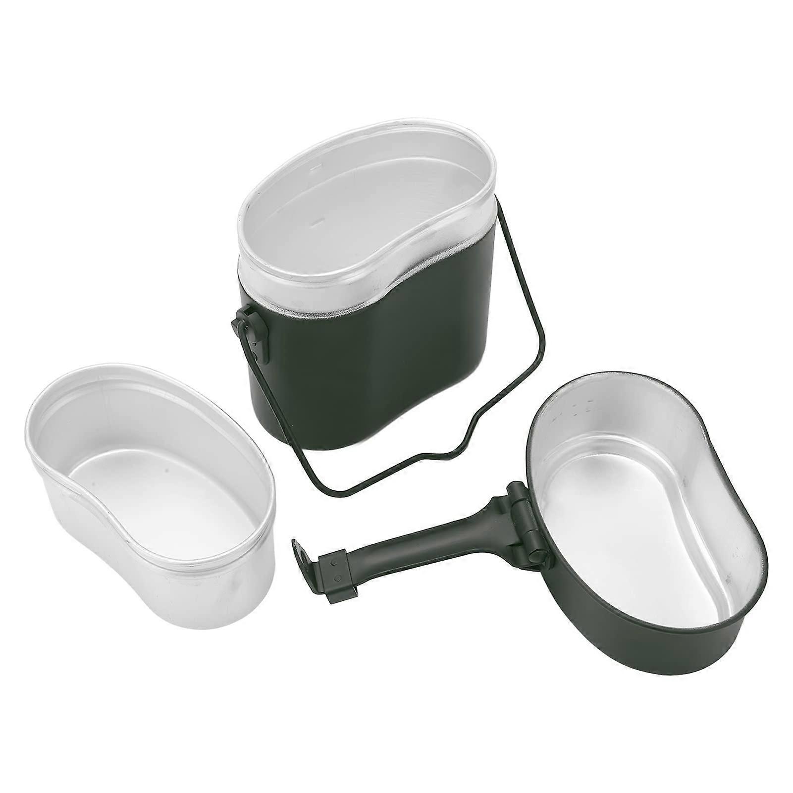 Mess Tin Multifunctional Military Mess Kit Non Slip Lunch Box for Camping and Outdoor Activities