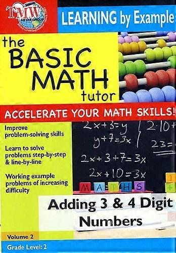 Basic Math Tutor: Adăugarea numerelor de 3 și 4 cifre [DVD REGIUNE:1 SUA] Import SUA