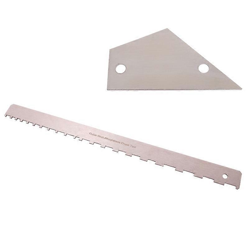 GNR2ステンレス鋼測定ベースギターネック定規、スタイル:シングルツース+レベリング定規