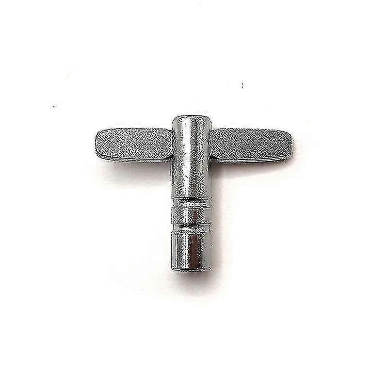 2pcs Einstellbare Silber Trommel Kopf Tuning-Tasten Tuner Solid Square Socket Durable Tuning-Tasten (Silber)