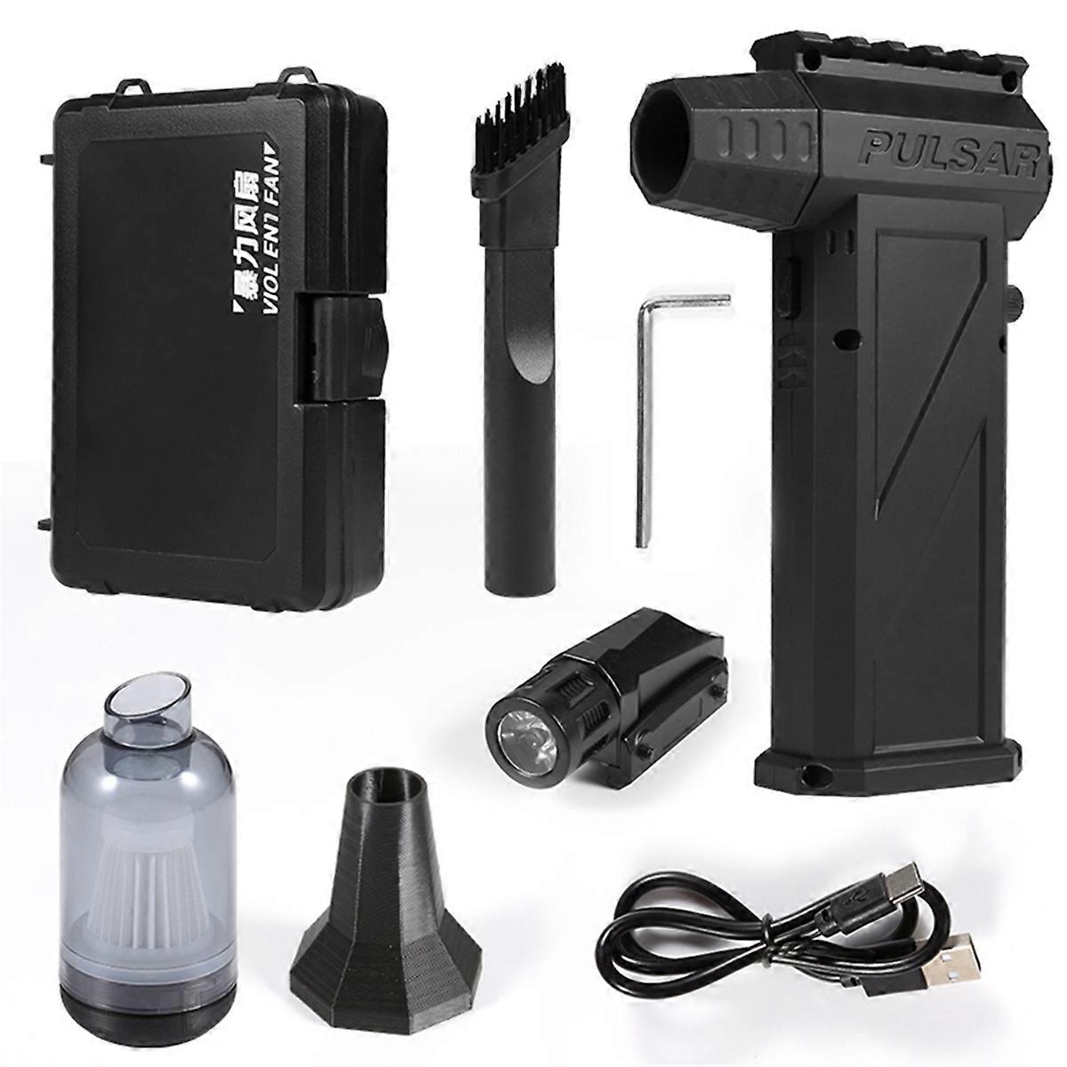 Violent Blower Industrial Duct Fan with Flashlight