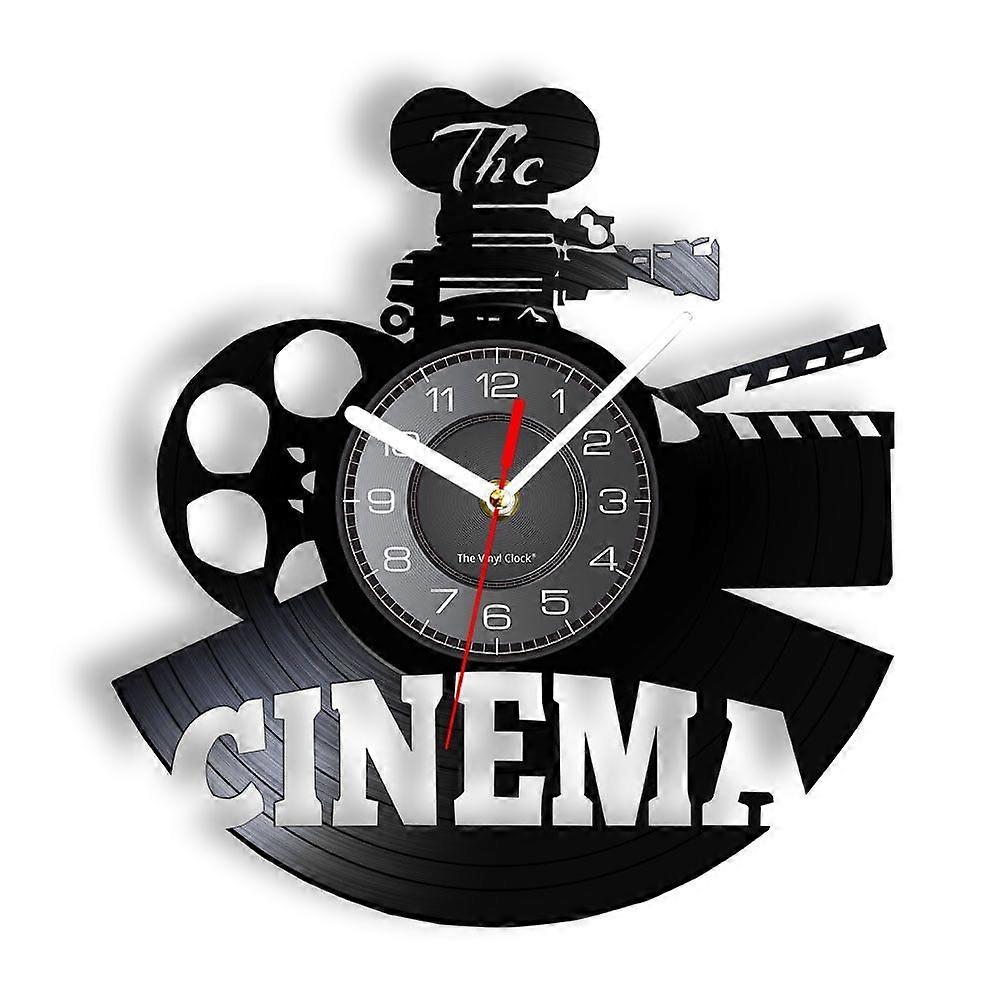 Wall Clock Mickey Film Black Wall Clock