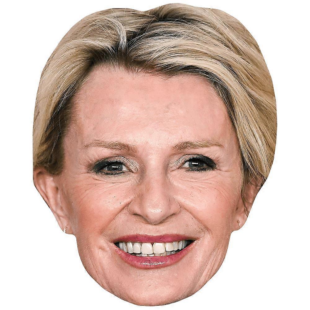 Sophie Davant (Smile) Celebrity Mask, Flat Card Face
