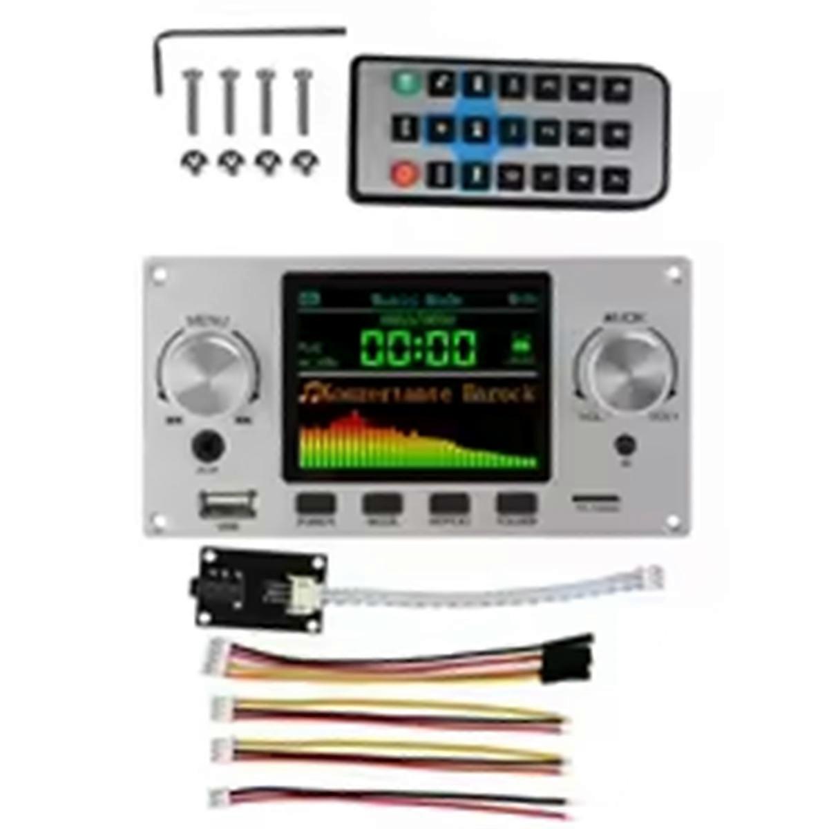 2.8 inch TFT MP3 Decoder Board Bluetooth 5.3 Silver