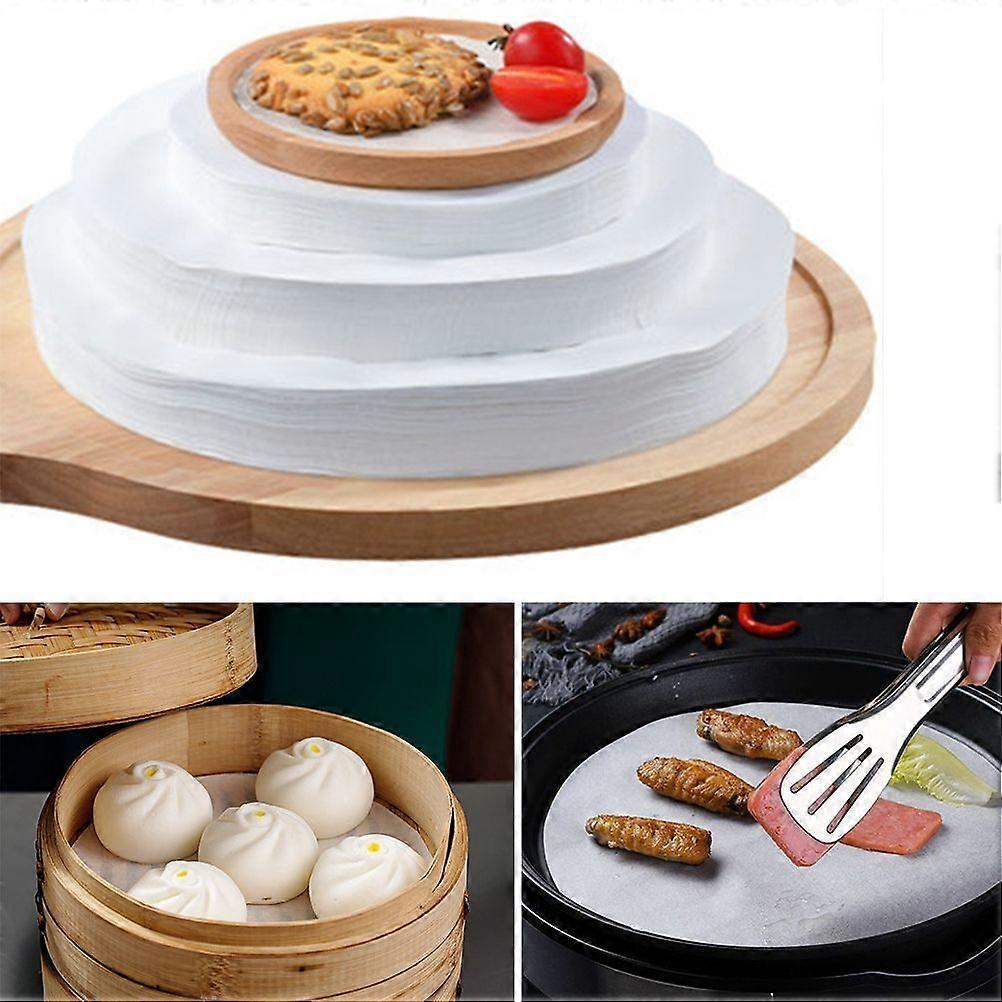 20 stks Airfryer Papieren Bakmat Airfryer Liners Wegwerp Geperforeerd papier