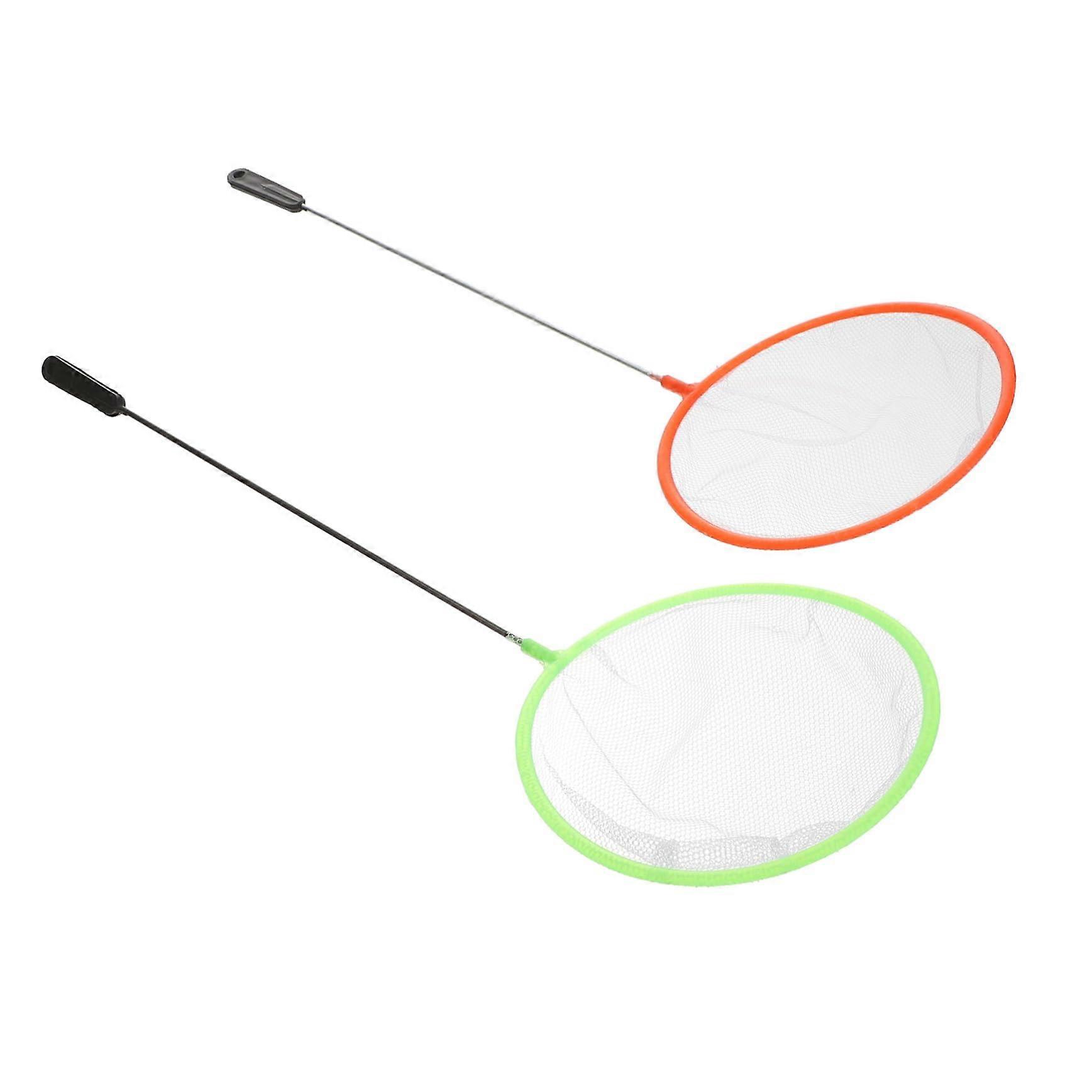 Fishnets Portable Fish Net for Small Aquariums - Colorful Cloth with Durable Alloy Handle, Compact Size