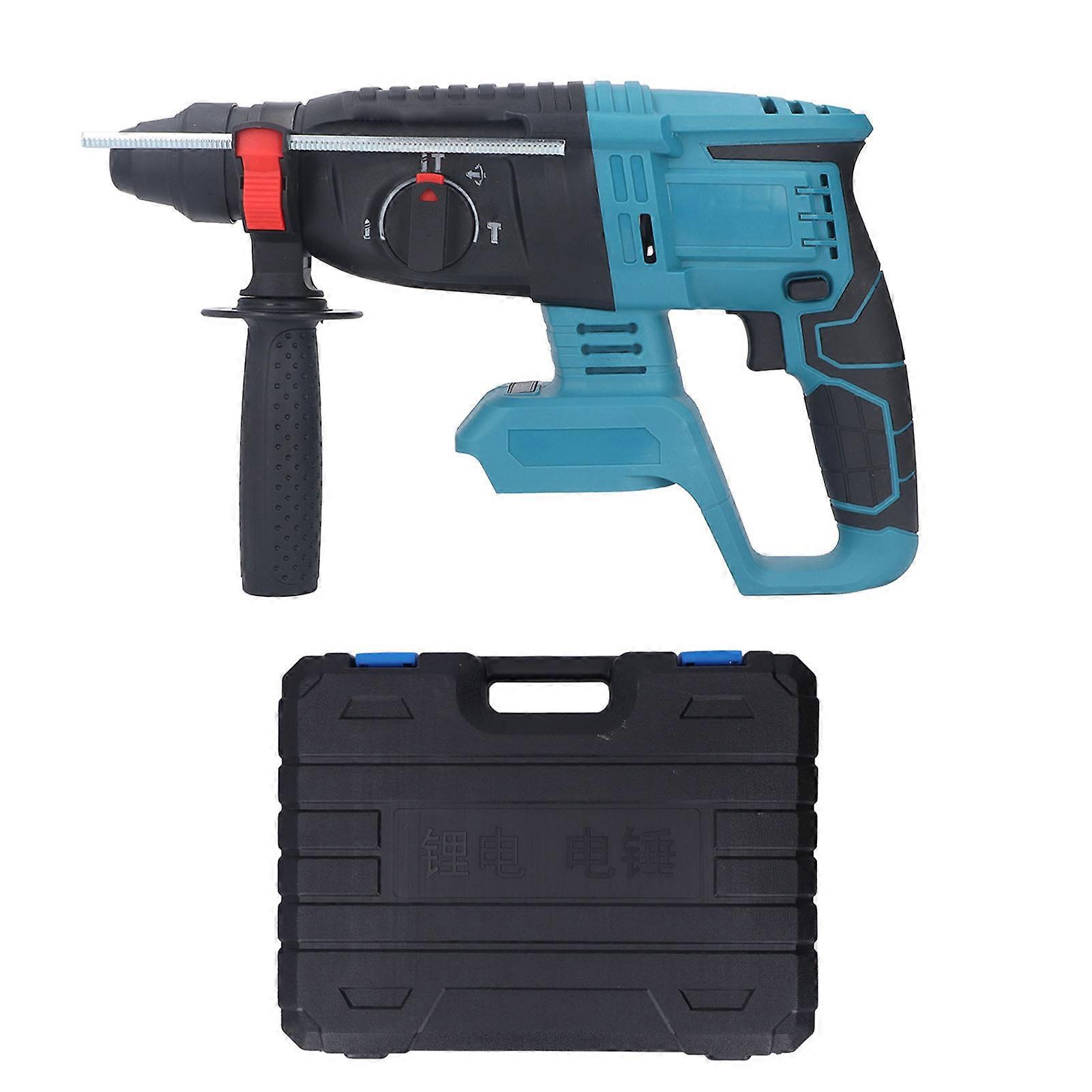 Cordless Hammer 4 Modes Handle Adjustable Rechargeable Brushless Hammer Drill for Wall Concrete