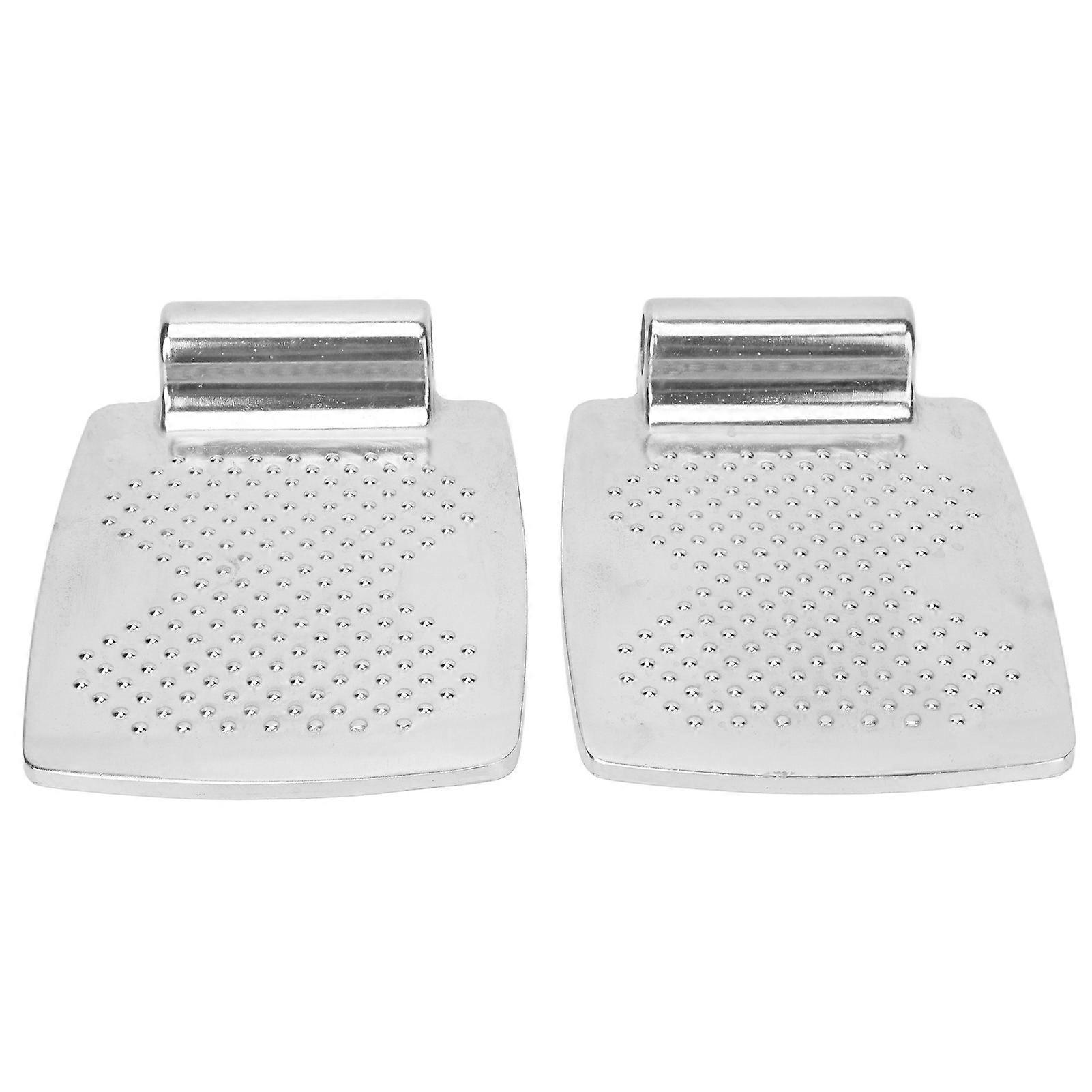 2ks stupačka pro invalidní vozík z hliníkové slitiny pro nohy invalidního vozíku náhradní příslušenství dot textura