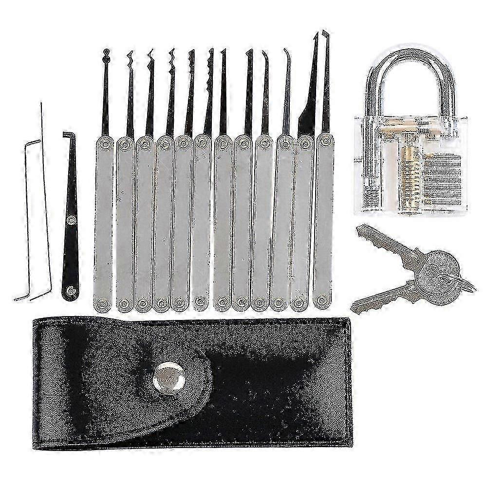 15 In Lock Pick Tools Lock Picking Kit Lockpicking Set Professional Lock Pick Set Lock Picking Tools