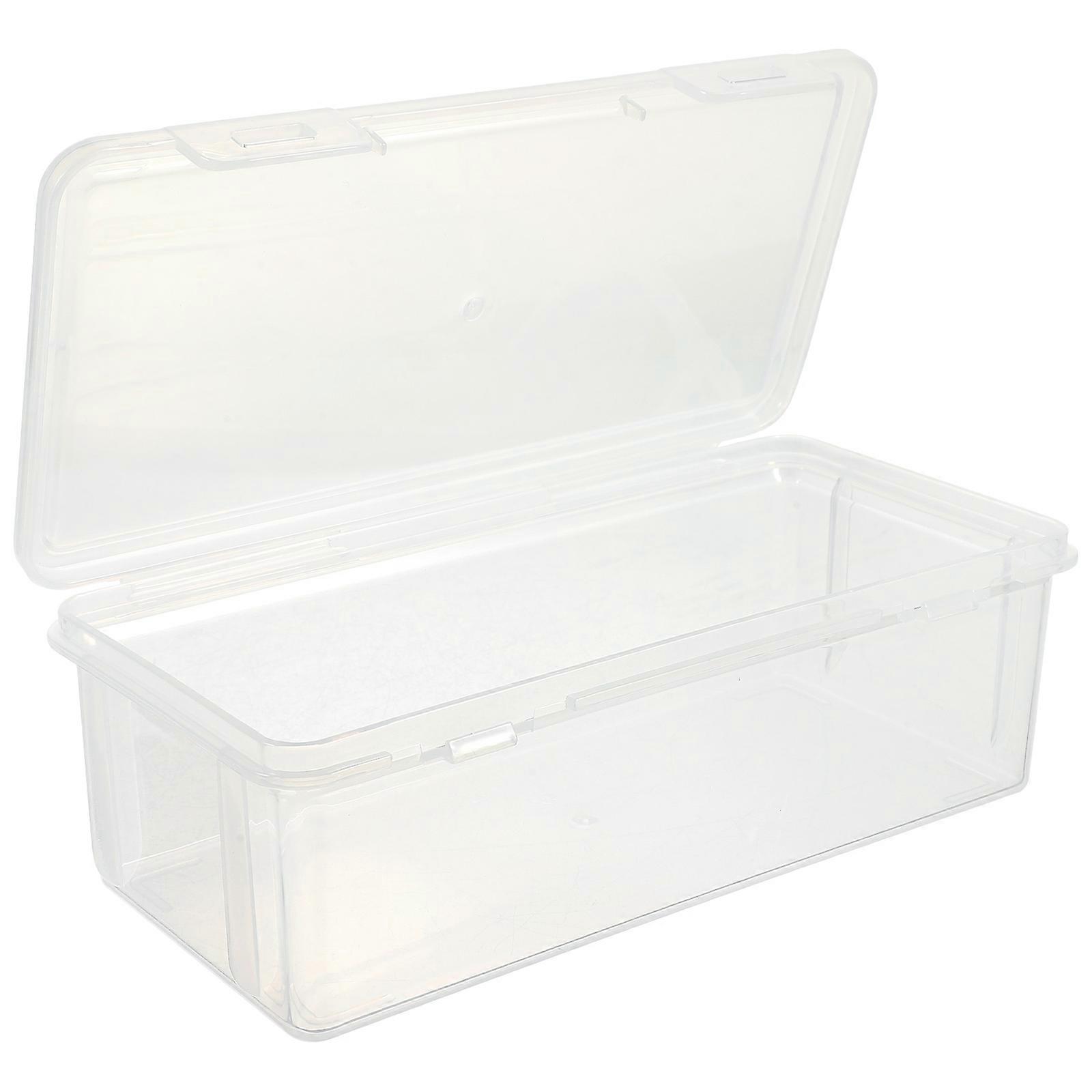 Plastic Crisper for Bread, Maintains Freshness, Sleek and Clear Appearance