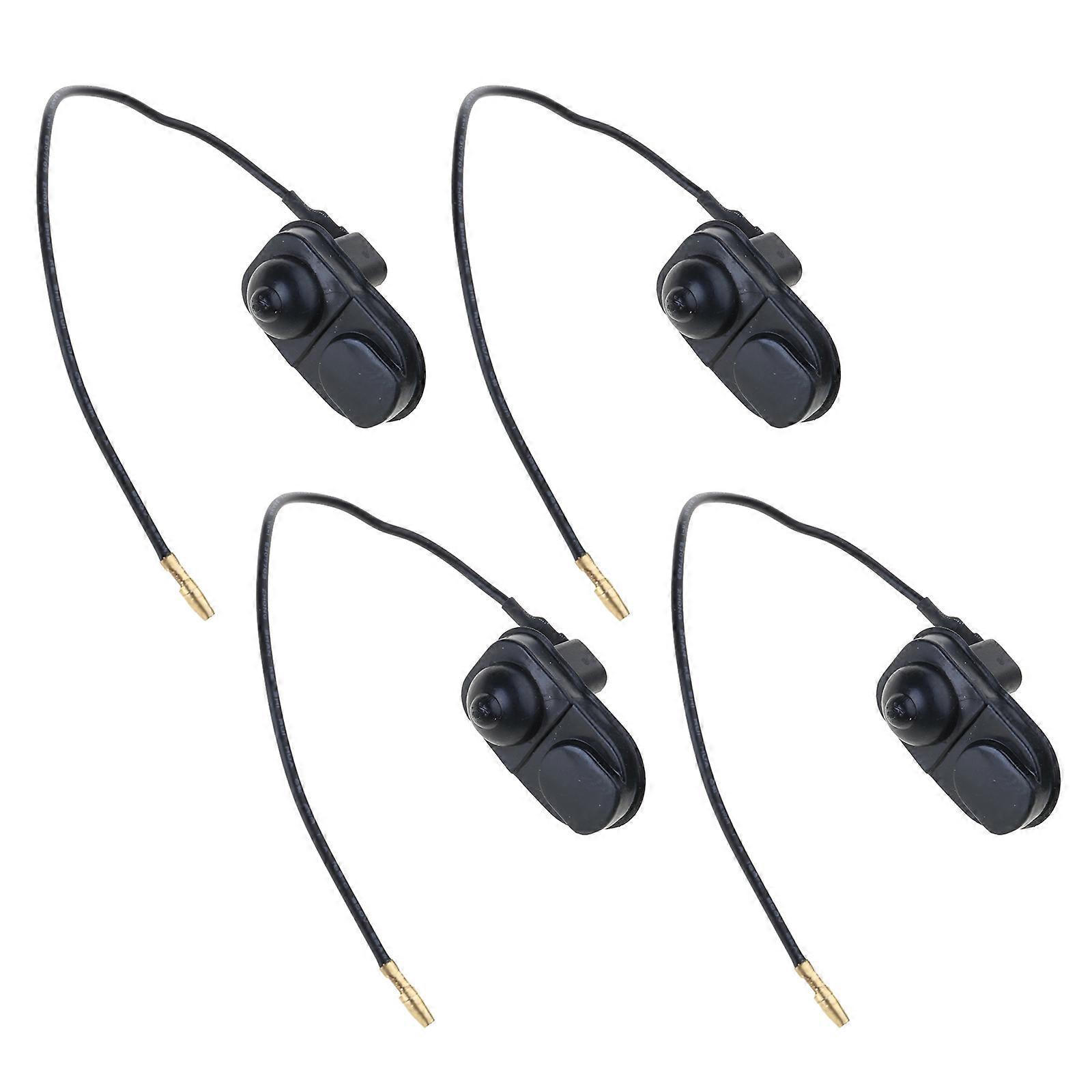 Pack of 4 Easy to Use Lamp Switches Button Multifunctional Door Light Switch Button Easy Installation Light Switchs