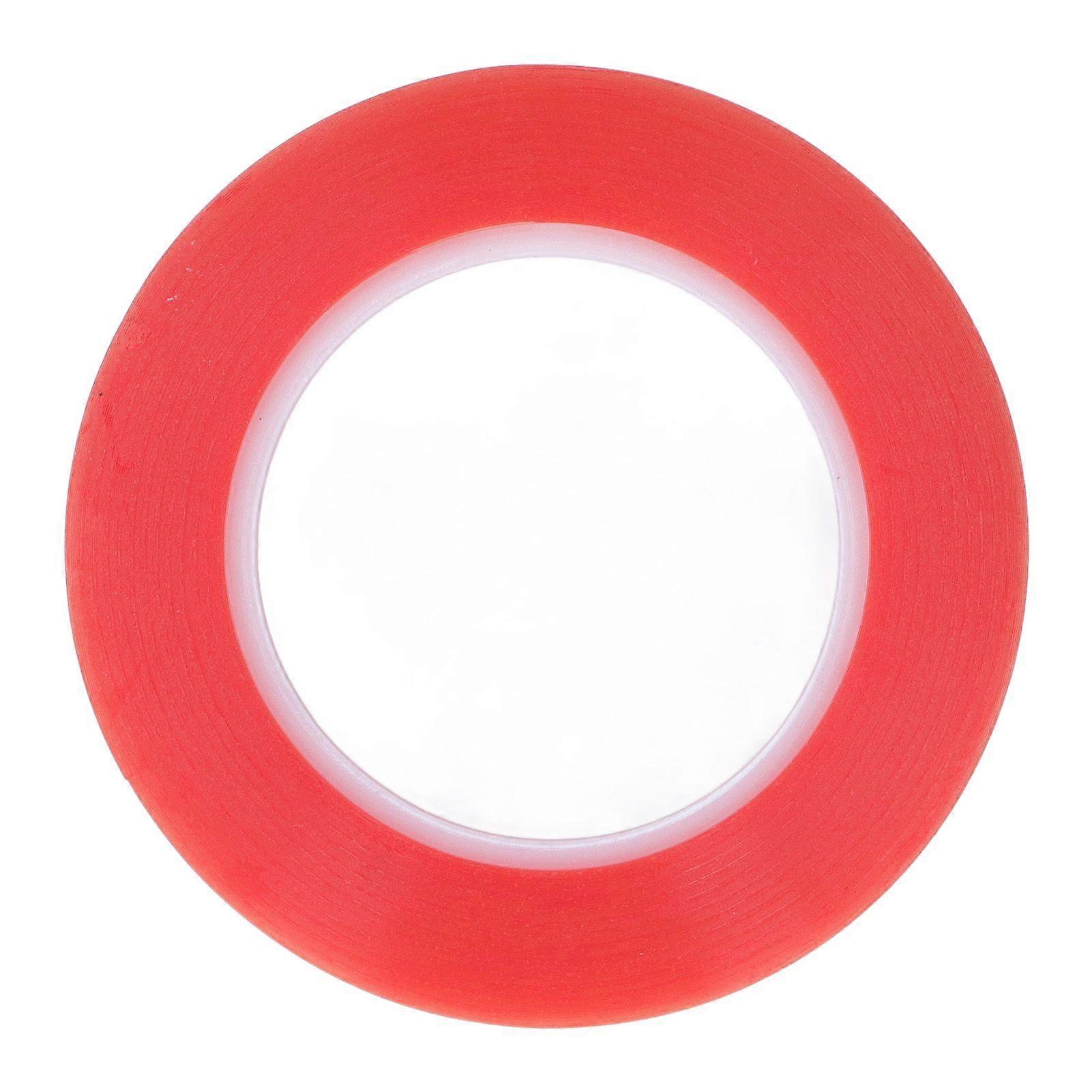 High quality  PET red double-sided adhesive double-sided removable adhesive 20mm