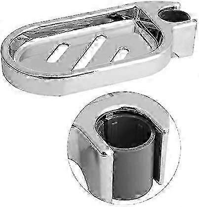 25mmバー用の調整可能なシルバーシャワーソープディッシュホルダー