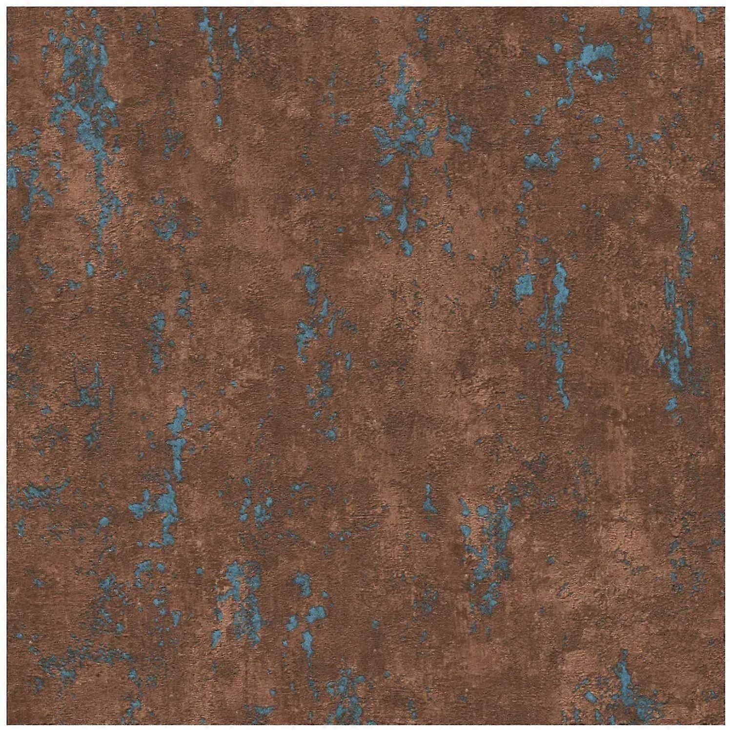 Erismann Rust Copper Metal Look Wallpaper