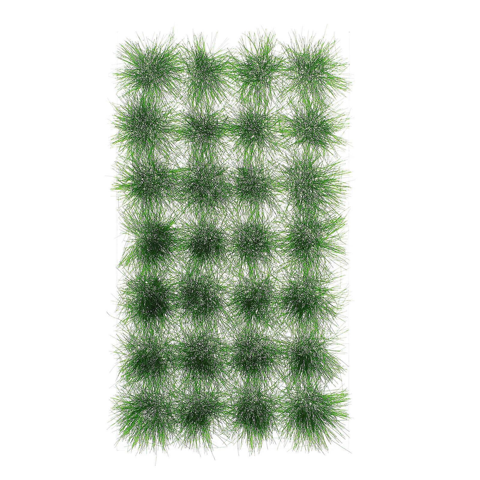 Lifelike Simulation Building Grass for Decoration Perfect for Landscape Scenes and Models Green Plastic