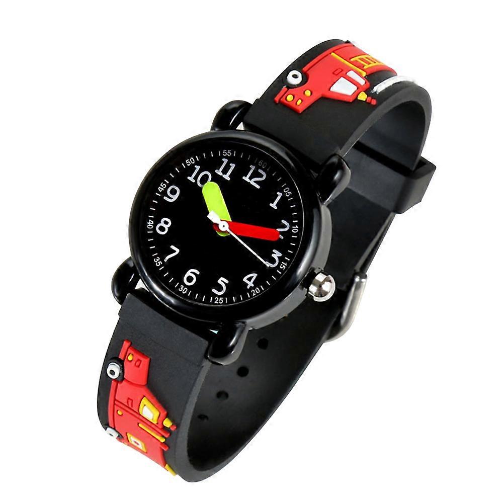 Kid's Silicone Cartoon Watch, Lively Designs, Inspires Curiosity in Time