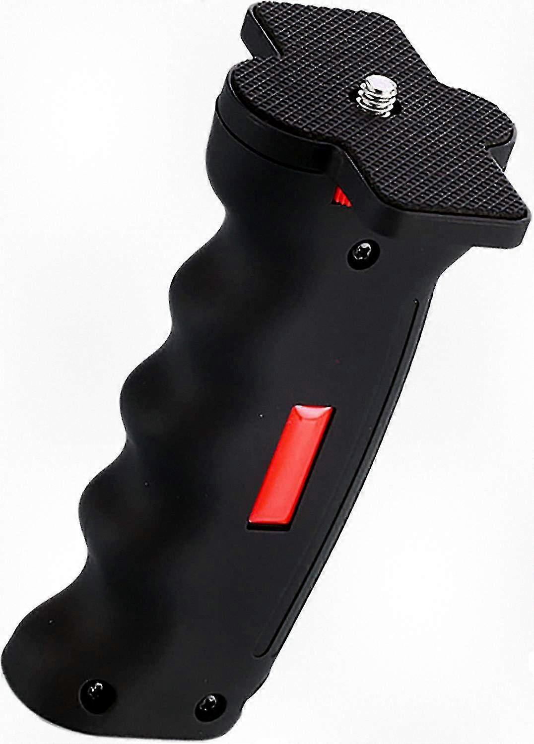 Camera Handle Stabilizer for Camcorder with 1/4 Inch Screw Thread, Portable Stabilizing Grip and Carrying Aid for Smooth Video Recording