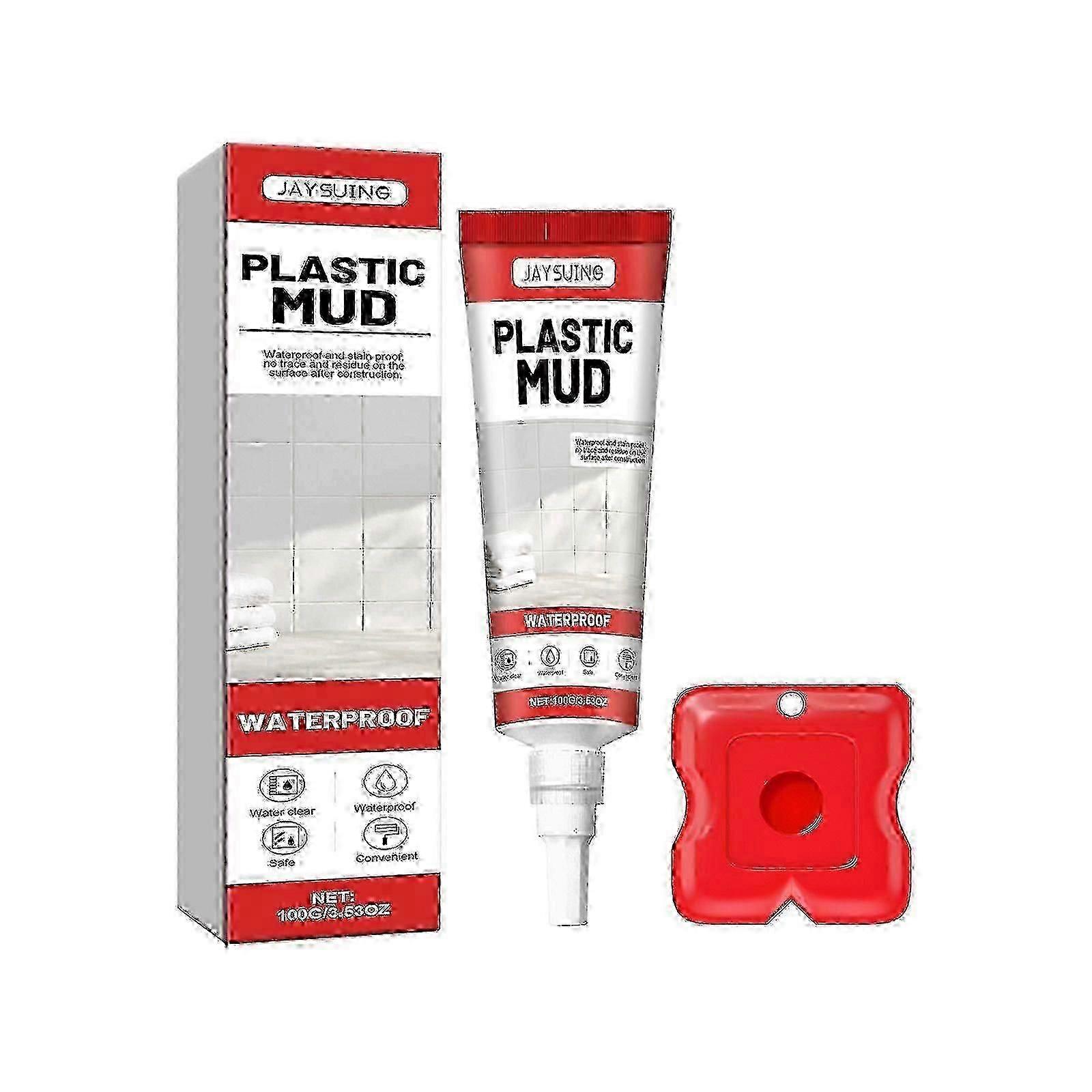 Plastik Çamur, Mutfak Zemini Tuvalet Tuvalet Su Geçirmez Mastik