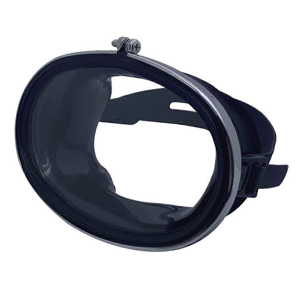 Diving Goggles, Snorkel Mask, Diving Mask, Swimming Goggles for Adults, AntiFog, S Black