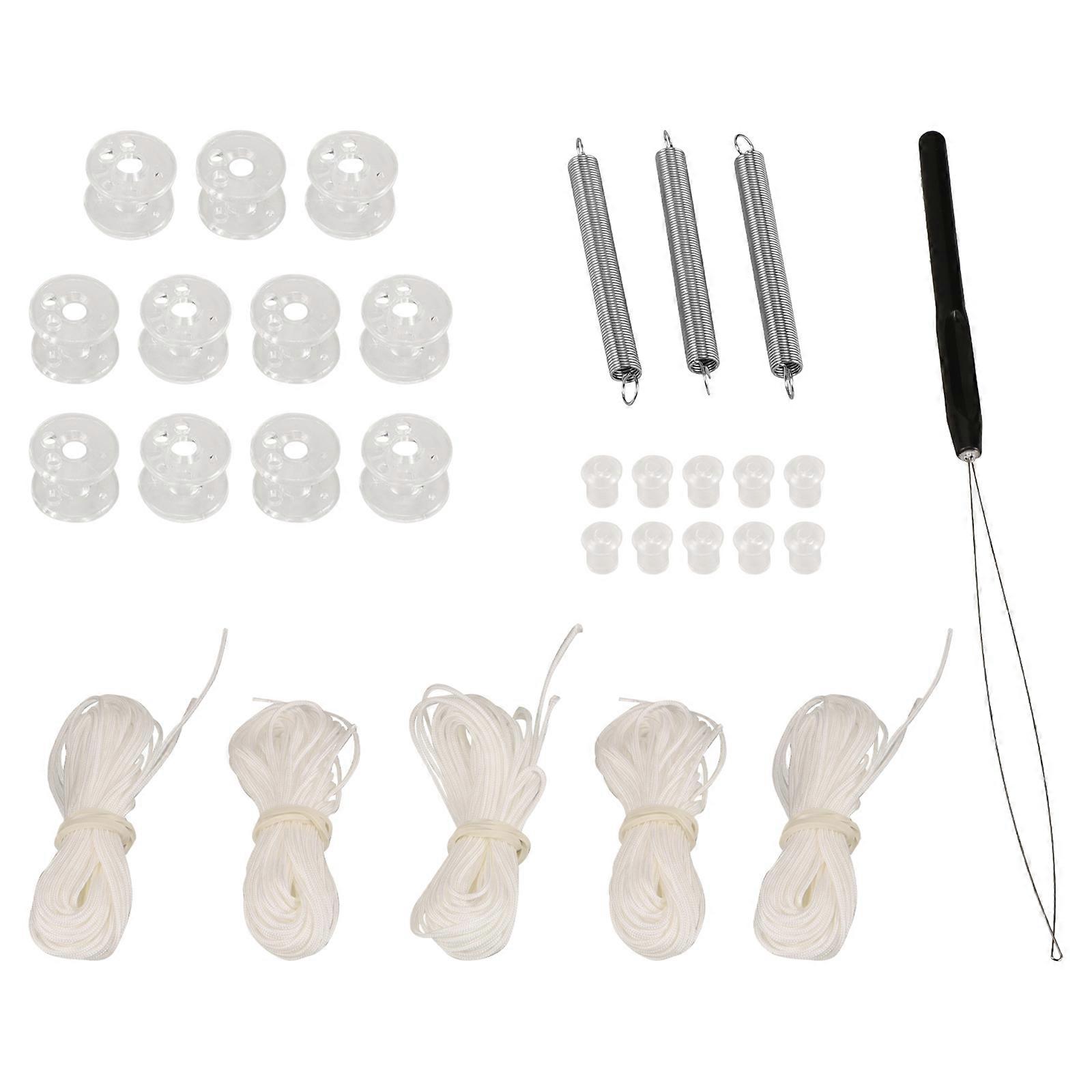 Window Repair Kit Rv Pleated Shade Repair Kit For Camping Rv Owners 21.00X0.50X0.50CM Extend Lifespan 1Set