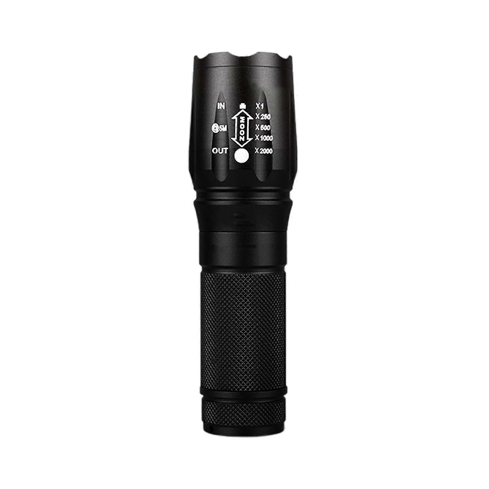 Small LED Flashlights Aluminum Alloy Flashlights Suitable for Camping and Outdoor Use with Beam and 5 Light Mode