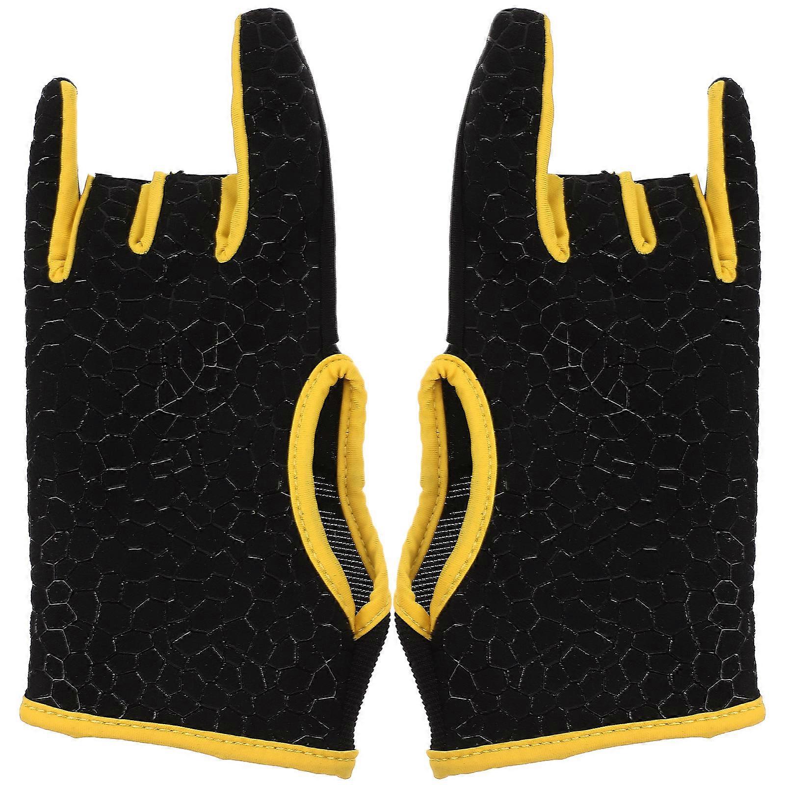 Professional Slip Resistant Silicone Bowling Gloves for Men/Women, Breathable Elastic Sports Gloves with Skid Proof Palm Grip