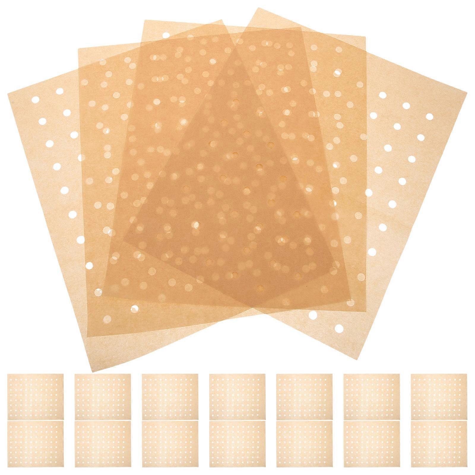 Air Fryer Parchment Paper Liner Nonstick Prevent Food Residue Outdoor Picnic 100Sheets