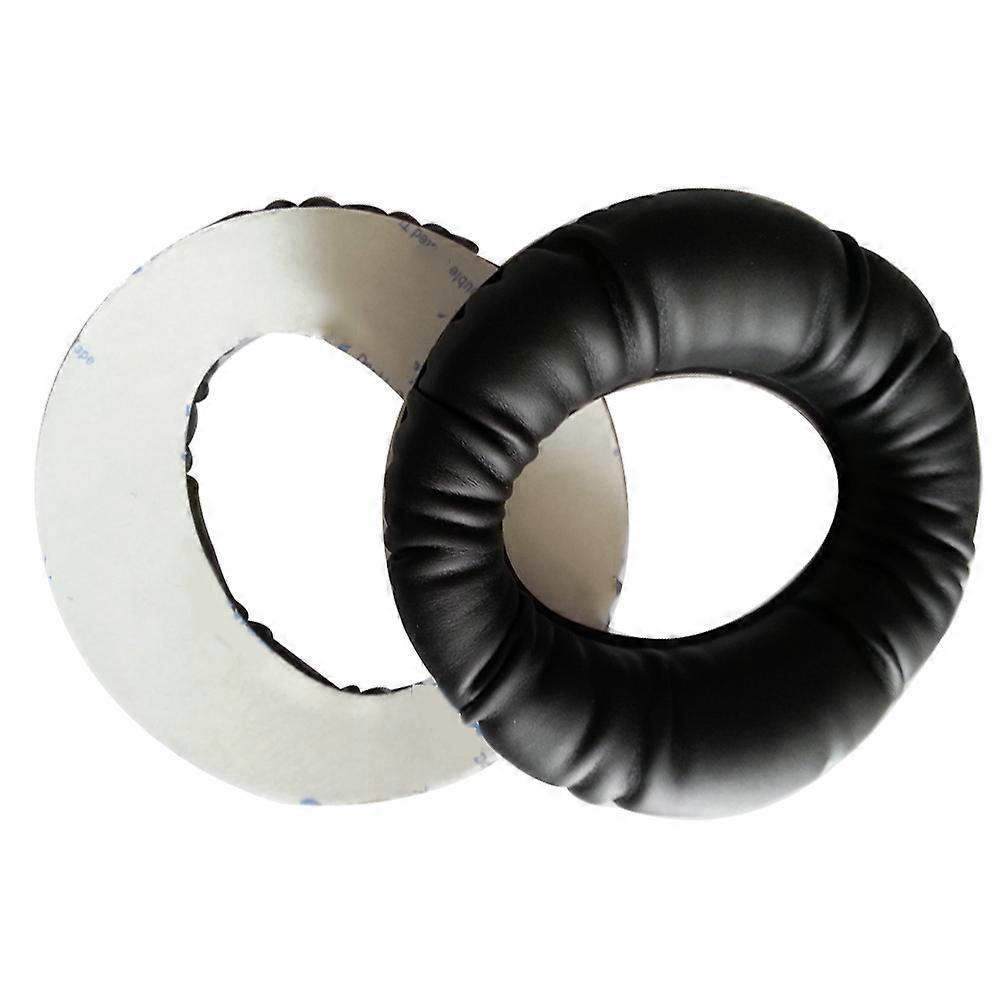 Headphones Replacement Earpads Cushions for Daily Use and Music Listening Black 86mm Circular 1 Pair