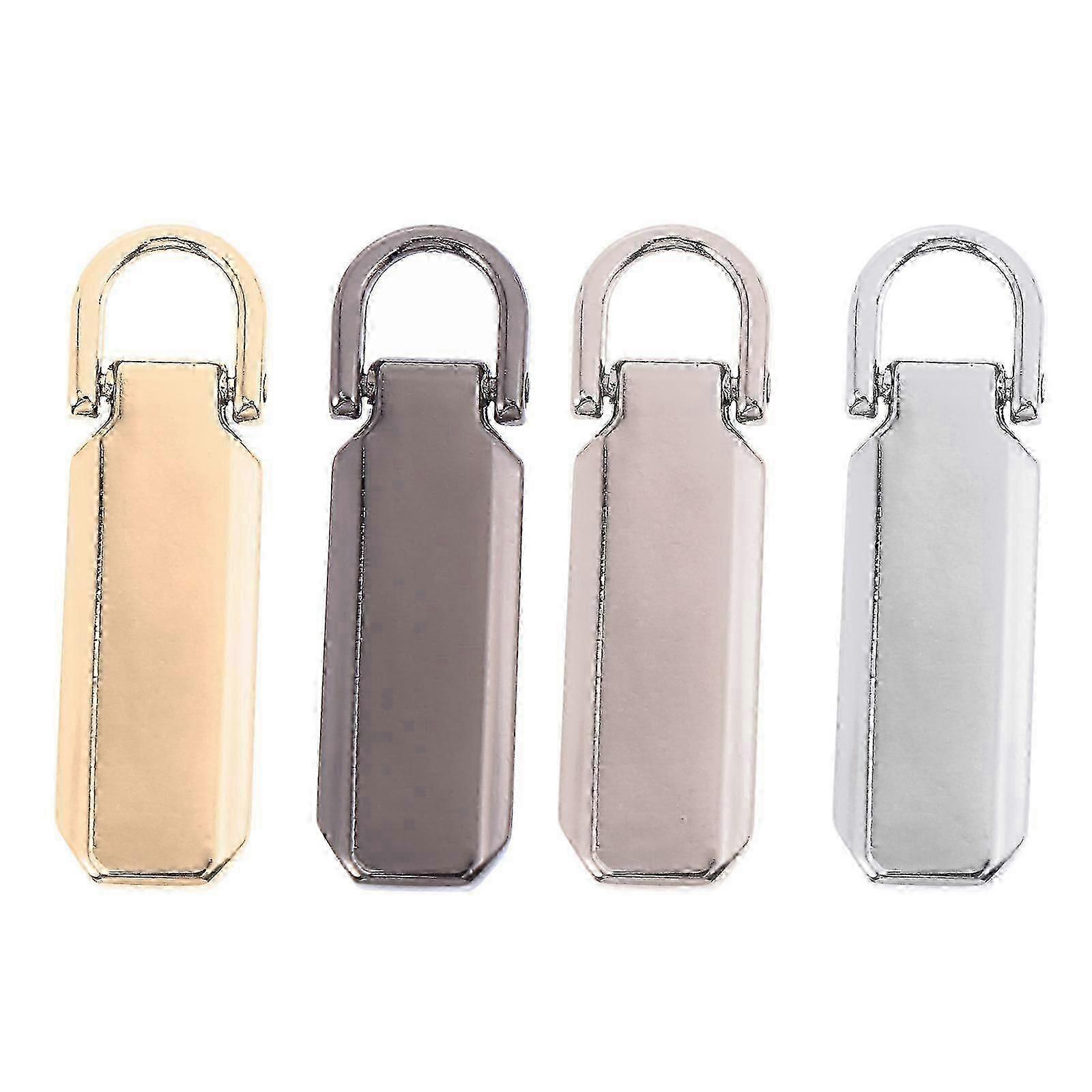 4pcs Delicate Bag Backpack Zipper Pullers Accessories Garment Repairing Tools