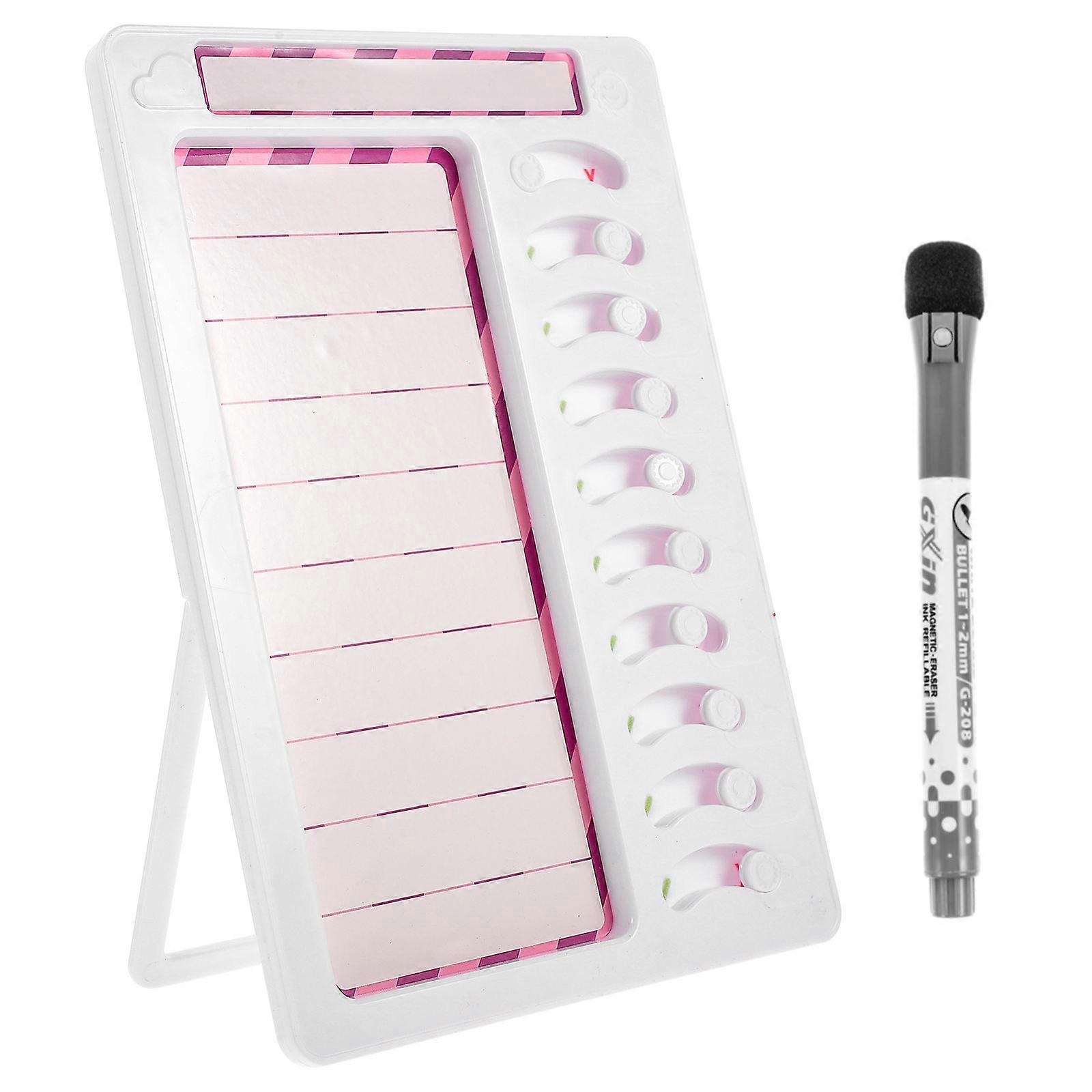Routine Chart For Children Chores Chart Time Management Home Use 8.9X6.1X0.4in 1Set