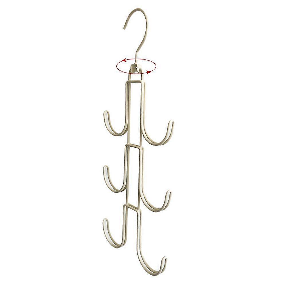 Multi-Layer Metal Bag Hanging Hook Household Durable Clothes Hanging Hook for Wardrobe