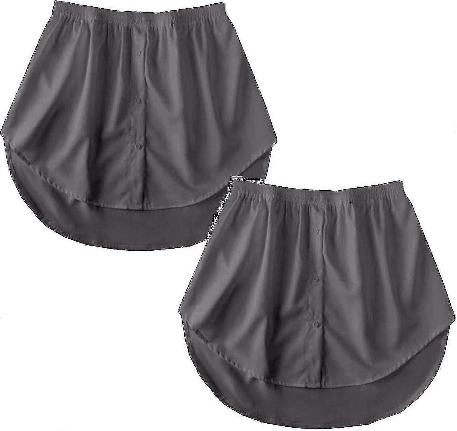 2 csomag női inghosszabbító, miniszoknya, blúzszoknya, petticoat extender hamis felső szegélyes ing mini alsószoknya