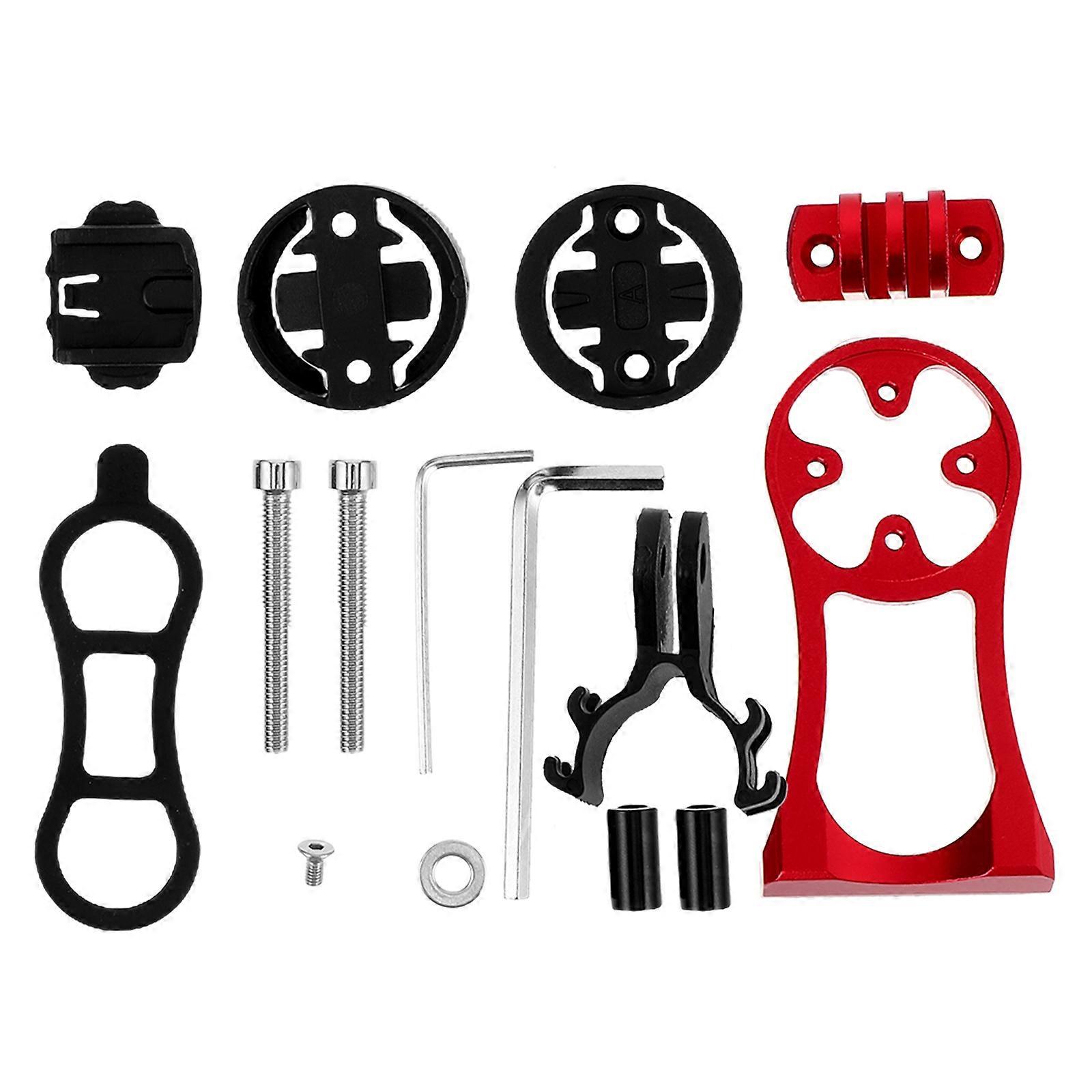 Aluminum Alloy Bike Handlebar Extender with Adapter – Stable Support for Camera, Light, and Computer Mounts – Multi Use Design for Road Bicycles