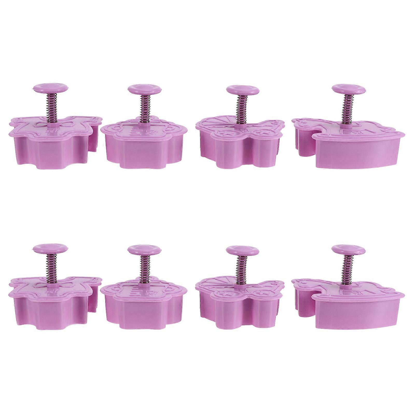 Cute Cookie Molds Biscuit Molds Baking Tools 3D Baby Theme Patterns Assorted .2X4.2X4CM 2 Sets