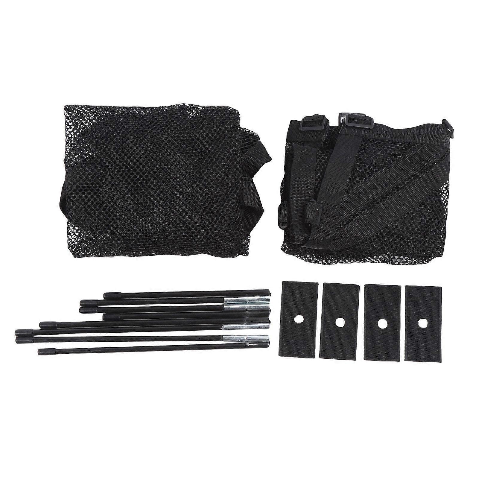 UTV Window Roll Cage Mesh Net Oxford Cloth Protective Side Window Mesh Shield Replacement for Polaris RZR 570 800 900 900S 1000 XP Turbo 1000 MK91291