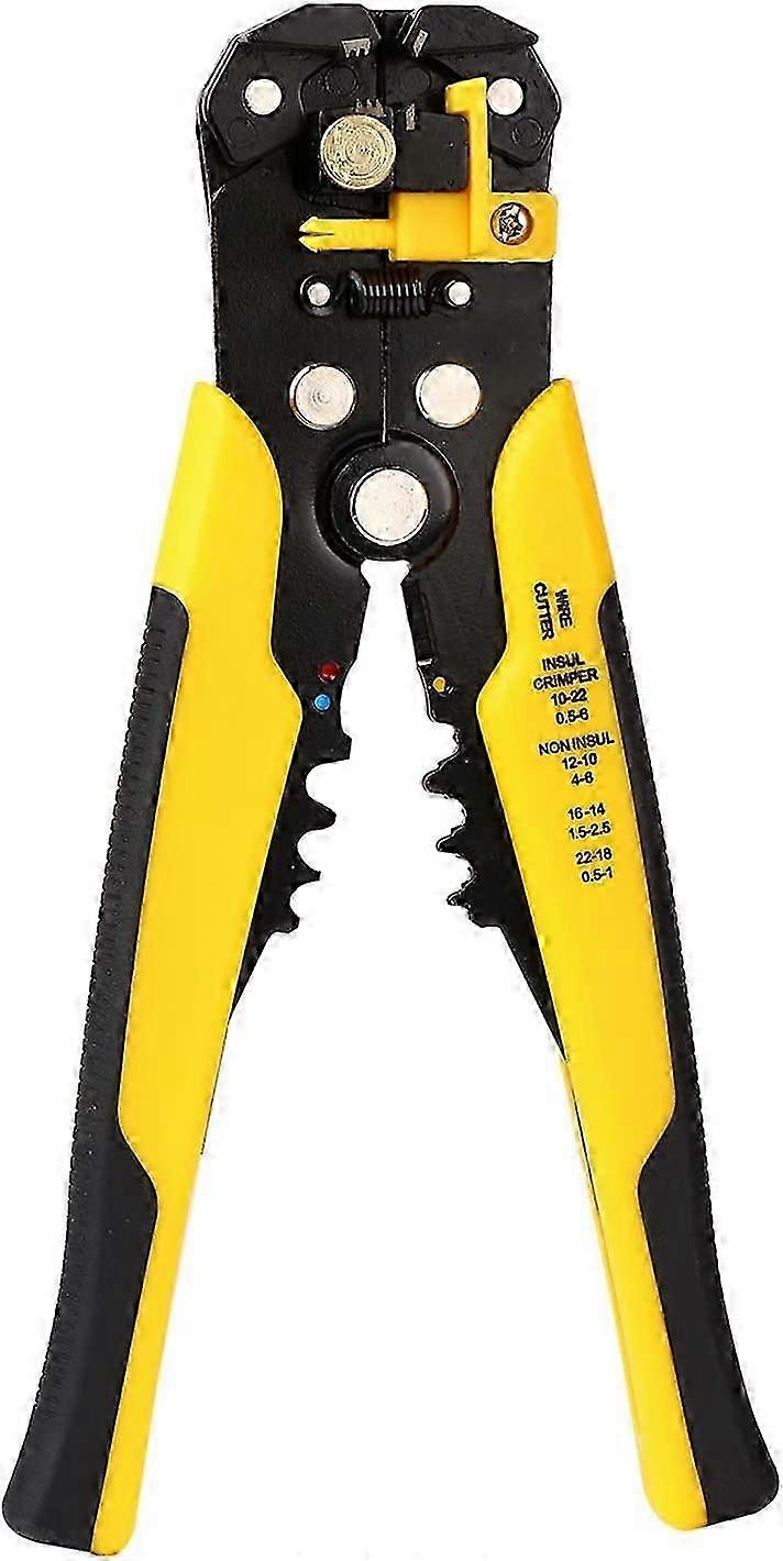 Wire Stripper Multifunctional Adjustable Automatic Wire Stripper Awg 224-10 (0.2~6.0Mm) Crimping Tool