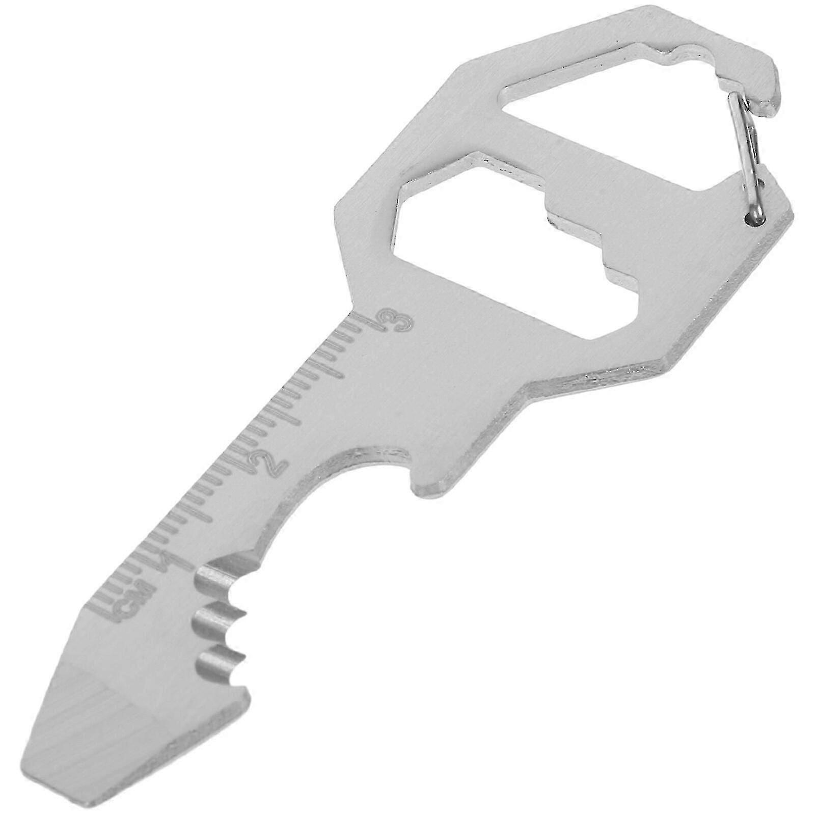 Key Multitool Six-in-one Safety Tool Multifunctional Bottle Opener Versatile Hand Tool