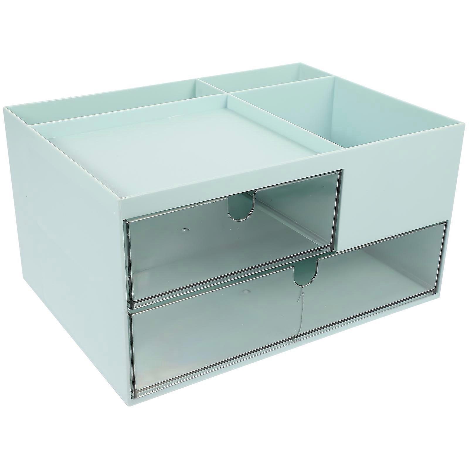 Tabletop Storage Box Table Organizer Office Use Simple 1Set