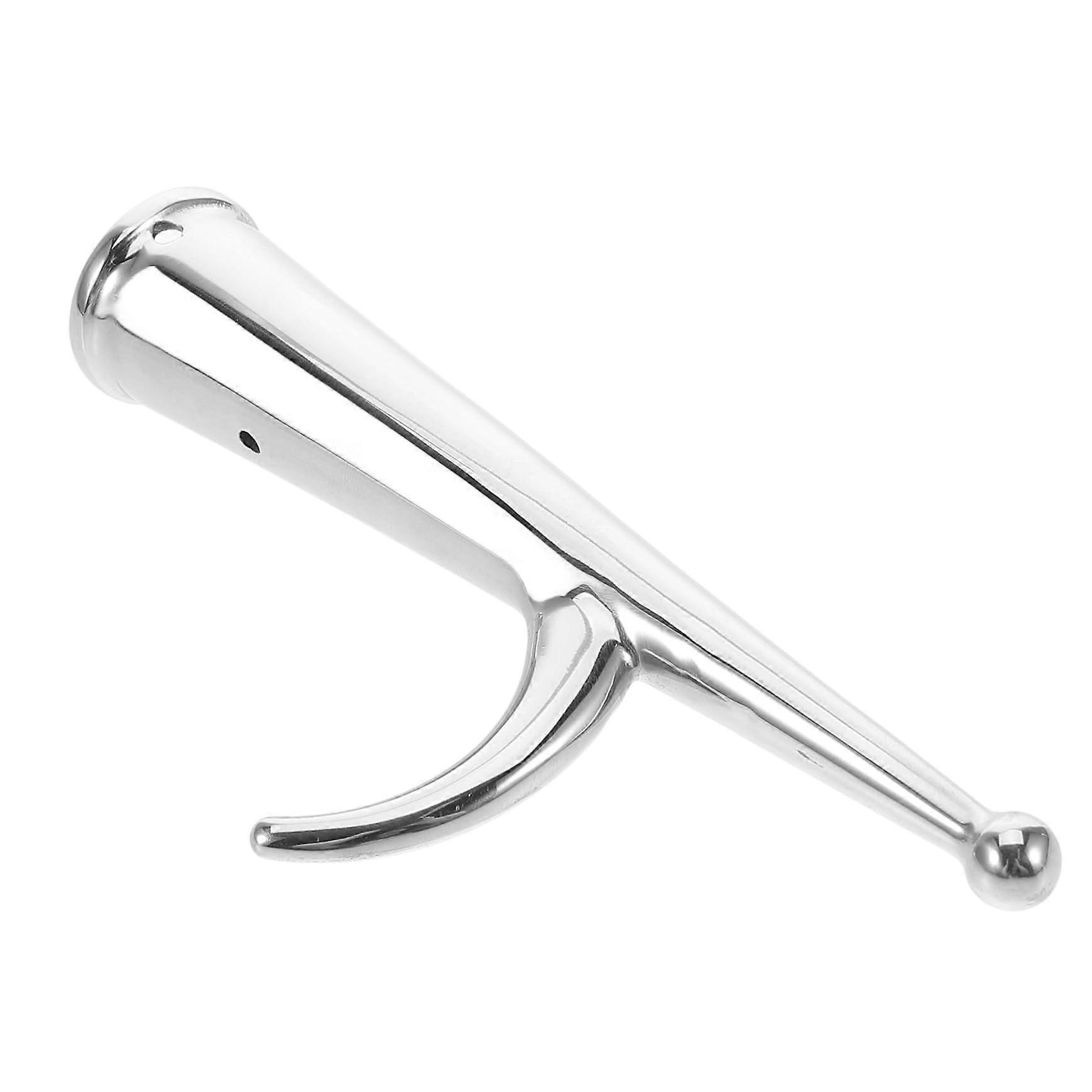 Boat Mooring Hooks Stainless Steel 316 Dock Accessories with Hook Rod for Boats, Durable and Corrosion-Resistant, Silver