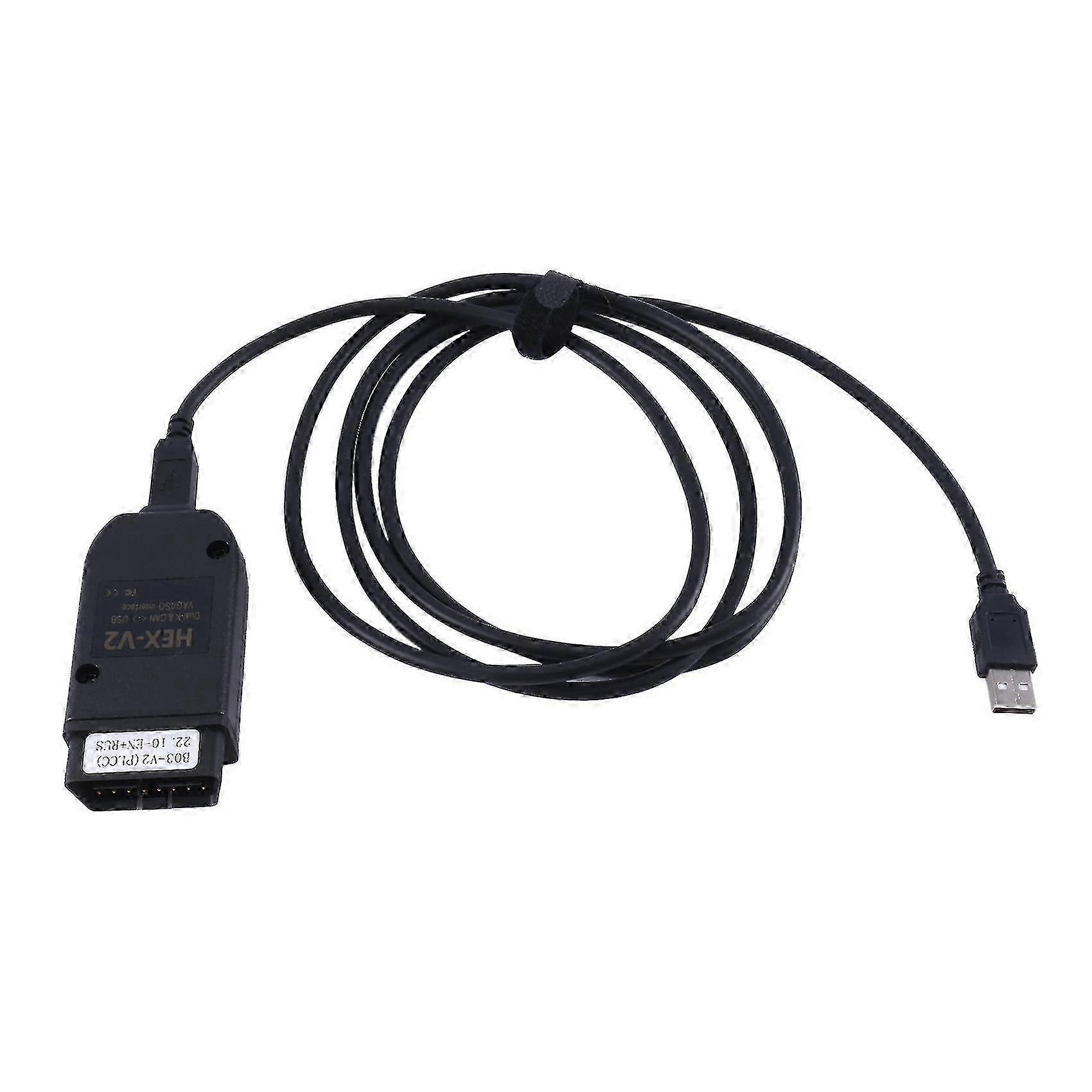 New compatible with HEX V2 Obd2 Scanner VAGCOM 22.3.1 compatible with 20.12 ATMEGA162+16V8+FT232RQ--As Shown