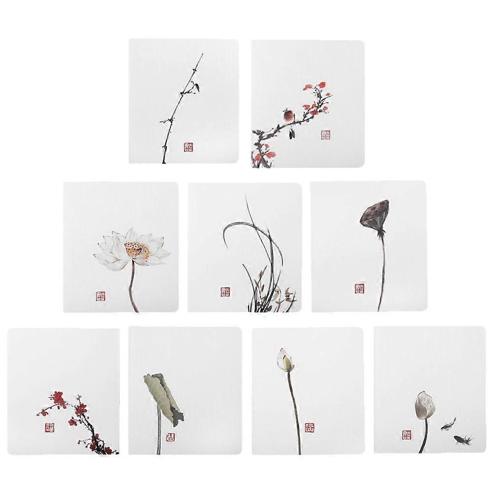 Holiday Postcard Greeting Cards Xmas Blessing Cards Rectangular Shape Printing 45Pcs