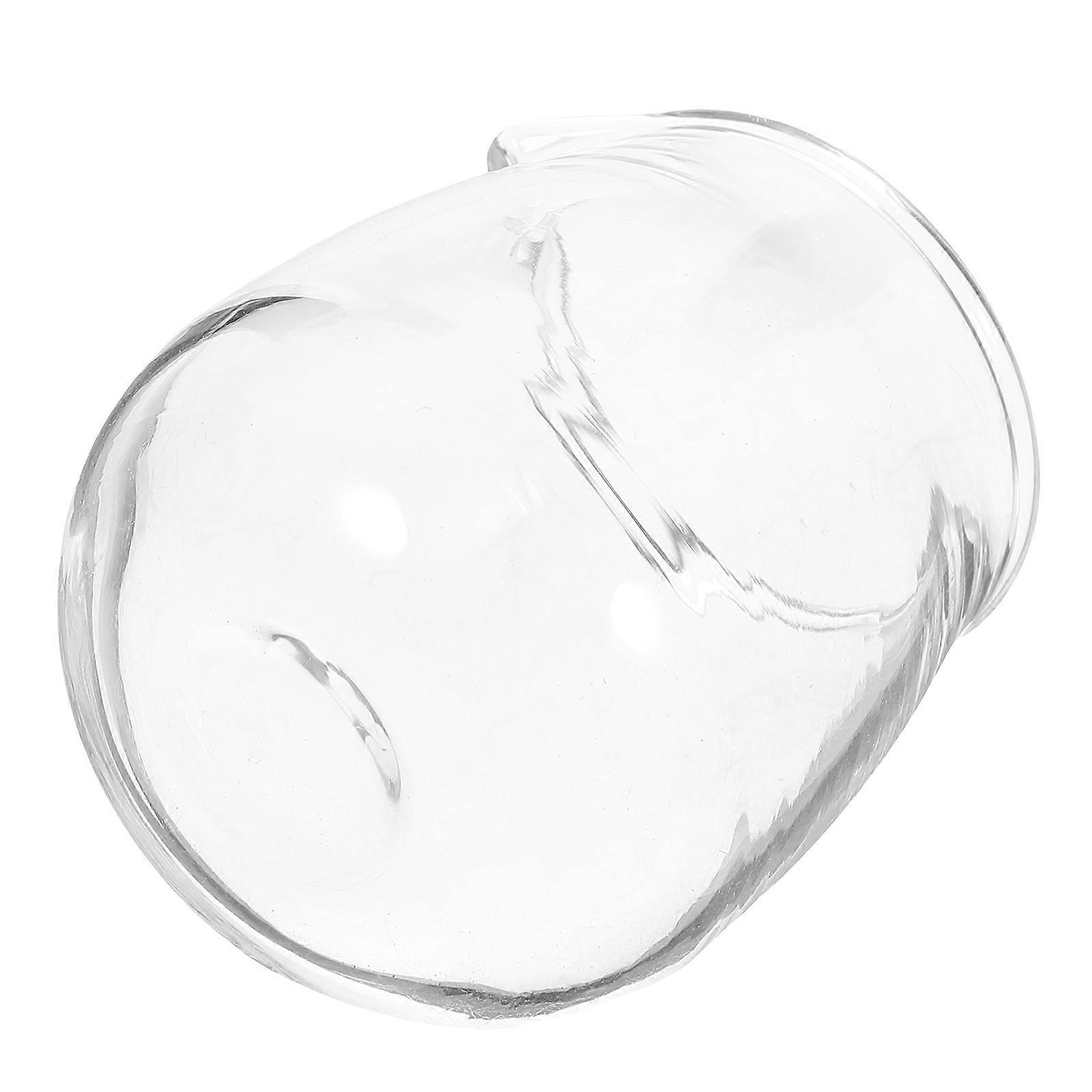 Heat-Resistant Glass Pitcher For Coffee Small Pitcher Clear Milk Cup Home Use 1Set