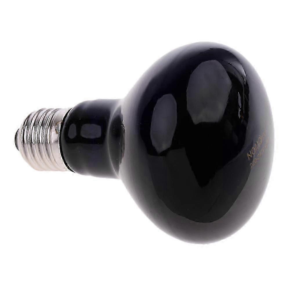 Reptile Moonlight Bulb E27 Screw Fit Night Black Light Heat for Snakes and Geckos 25W