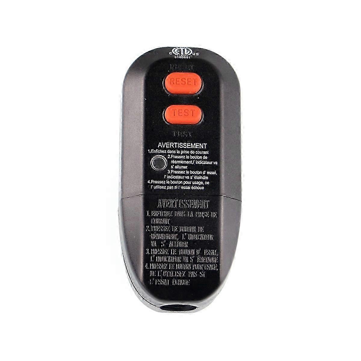 1pcs GFCI Plug Replacement, 2-15Amp Safety Plug for Ground Fault Circuit Interrupter US Plug