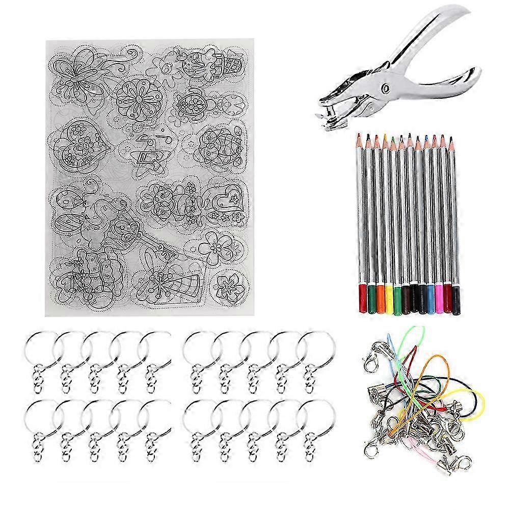 Plastic DIY Krimpkous Handmatige Kunstpapier Sheet Kit