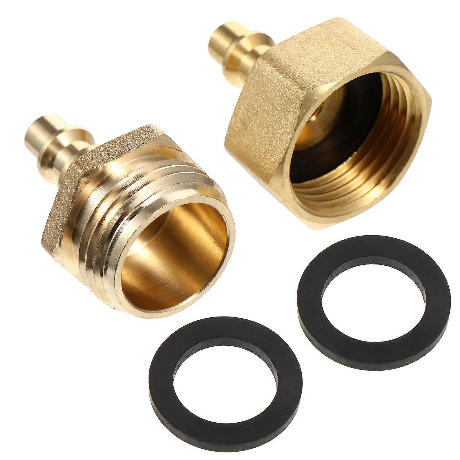 Heavy Duty Copper Expanding Hose Joint with Quick Connector for Garden Watering and Sprinkler Systems – Prevention and Easy Repair Solution