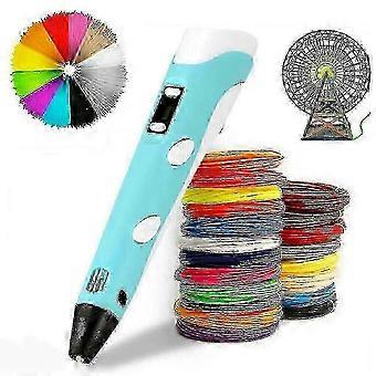 ​2025 3D Printing Pen With LCD Display Includes 12 Colors 36m PLA/ABS Filament For Kids Adults​