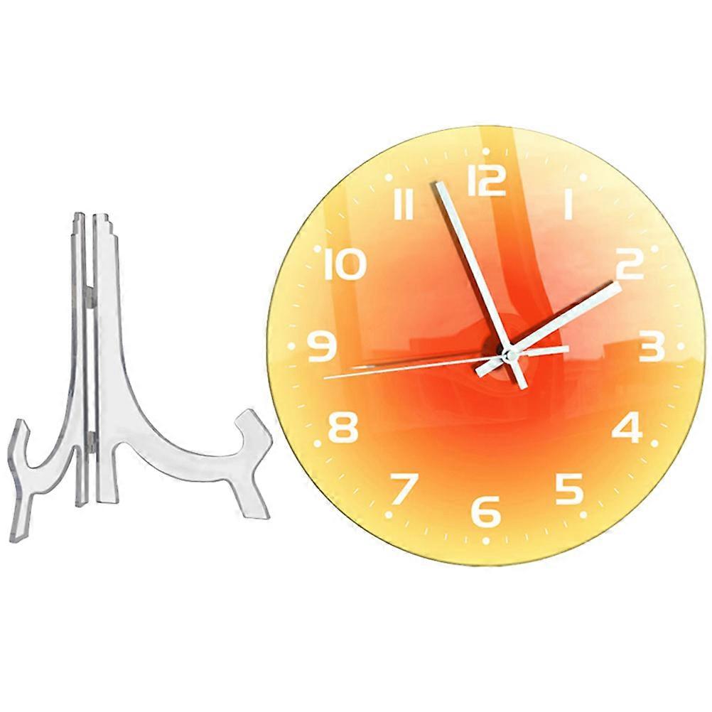 Delicate Wall Clock Kitchen Dining Room 30.00X30.00X0.20Cm Display 1Pcs